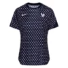 Nike Frankreich Training T-Shirt Dri-FIT Frauen EM 2022 - Blau/Weiß Damen