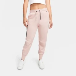 Nike Jogginghose NSW Tech Fleece - Pink/Weiß Damen
