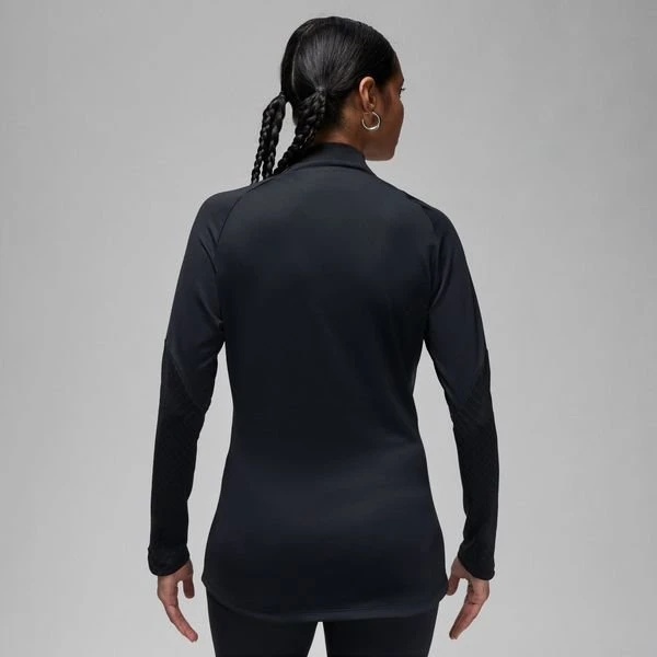 Nike Paris Saint-Germain Trainingsshirt Dri-FIT Strike Drill Jordan X PSG - Schwarz/Gelb Damen 2 Nike Paris Saint-Germain Trainingsshirt Dri-FIT Strike Drill Jordan X PSG - Schwarz/Gelb Damen – Bild 2