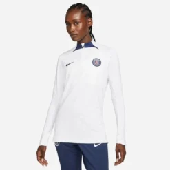 Nike Paris Saint-Germain Trainingsshirt Dri-FIT Strike Drill - Weiß/Navy Damen
