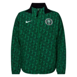 Nike Nigeria Trainingsjacke Dri-FIT Anthem Woven - Grün/Navy/Weiß Damen