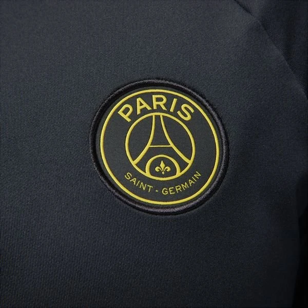 Nike Paris Saint-Germain Trainingsshirt Dri-FIT Strike Drill Jordan X PSG - Schwarz/Gelb Damen 5 Nike Paris Saint-Germain Trainingsshirt Dri-FIT Strike Drill Jordan X PSG - Schwarz/Gelb Damen – Bild 5