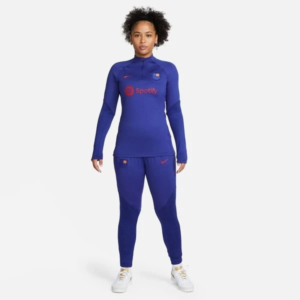 Nike Barcelona Trainingsshirt Dri-FIT Strike Drill Senyera - Navy/Bordeaux Damen 7 Nike Barcelona Trainingsshirt Dri-FIT Strike Drill Senyera - Navy/Bordeaux Damen – Bild 7