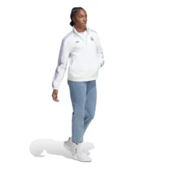 ADIDAS Real Madrid Trainingsjacke Wendbare Anthem - Weiß Damen -Tentree shop 7b0f0f416558