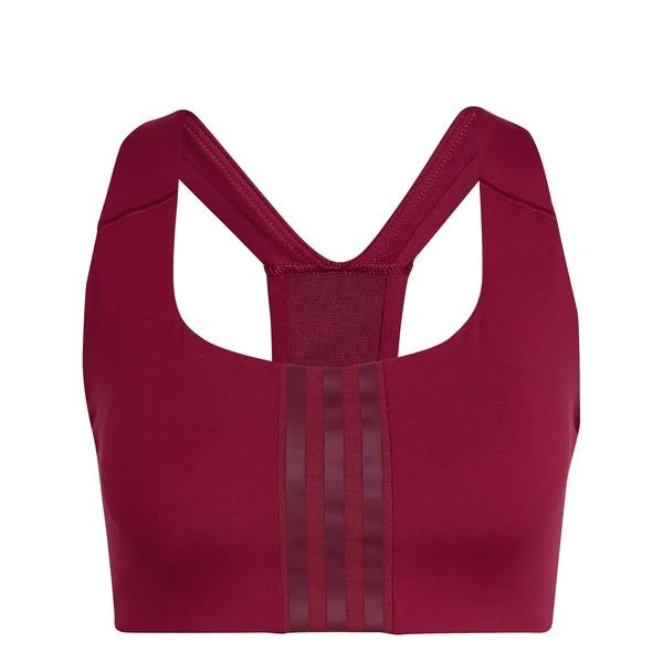 Adidas Sport BH Power Impact - Bordeaux Damen 1 Adidas Sport BH Power Impact - Bordeaux Damen