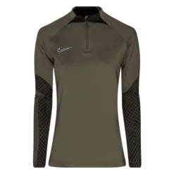 Nike Trainingsshirt Dri-FIT Strike Drill - Grün/Weiß Damen