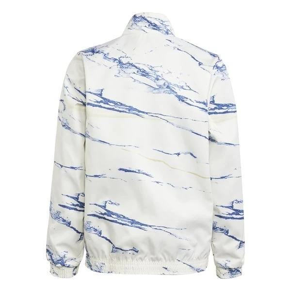 ADIDAS Italien Wendbare Trainingsjacke Anthem - Blau/Weiß Damen 3 ADIDAS Italien Wendbare Trainingsjacke Anthem - Blau/Weiß Damen – Bild 3