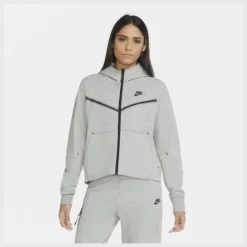 Nike Hoodie Tech Fleece - Grau Damen