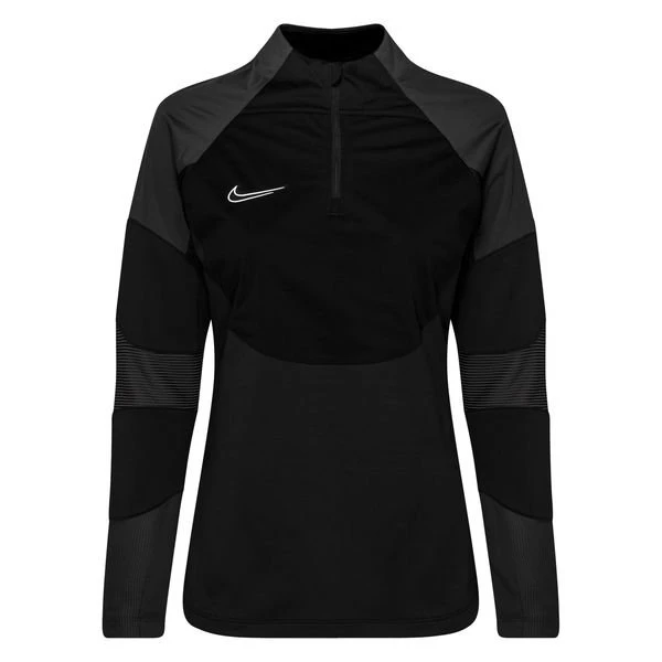 Nike Trainingsshirt Therma-FIT Strike Drill Winter Warrior - Schwarz/Dark Smoke Grau/Weiß Damen 1 Nike Trainingsshirt Therma-FIT Strike Drill Winter Warrior - Schwarz/Dark Smoke Grau/Weiß Damen