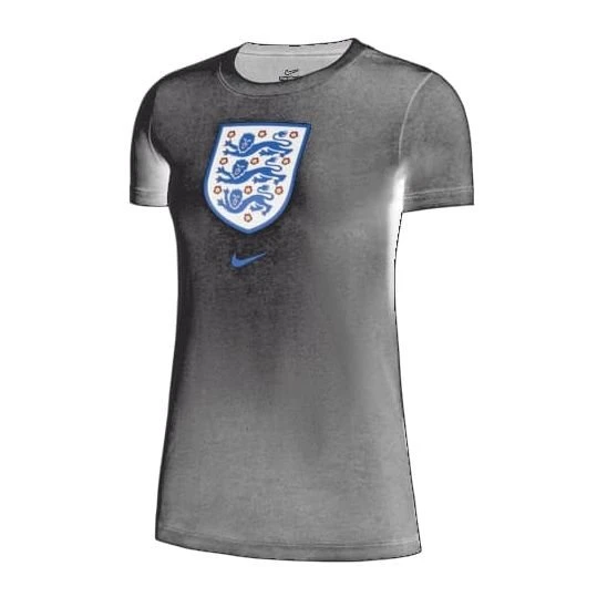 Nike England T-Shirt Evergreen Crest Frauen EM 2022 - Schwarz Damen 1 Nike England T-Shirt Evergreen Crest Frauen EM 2022 - Schwarz Damen