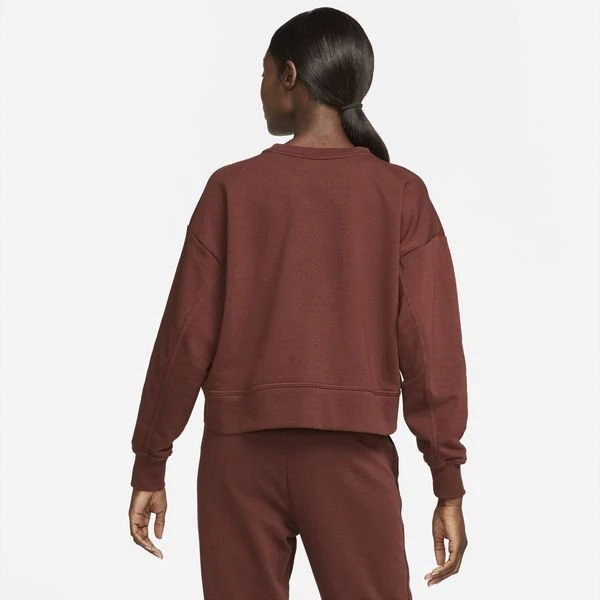 Nike Sweatshirt Dri-FIT Get Fit - Braun/Schwarz Damen 2 Nike Sweatshirt Dri-FIT Get Fit - Braun/Schwarz Damen – Bild 2