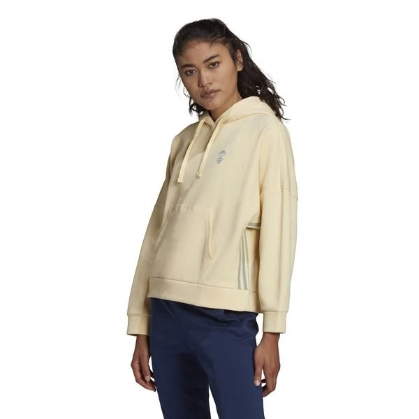 ADIDAS Schweden Hoodie Travel - Gelb/Shock Cyan/navy Blau Damen 2 ADIDAS Schweden Hoodie Travel - Gelb/Shock Cyan/navy Blau Damen – Bild 2