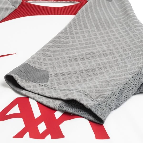 Nike Liverpool Training T-Shirt Dri-FIT Strike - Weiß/Smoke Grau/Rot Damen 8 Nike Liverpool Training T-Shirt Dri-FIT Strike - Weiß/Smoke Grau/Rot Damen – Bild 8