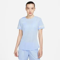 Nike Training T-Shirt Dri-FIT Academy 21 - Blau/Weiß/Grau Damen