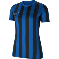 Nike Trikot Dri-FIT Striped Division IV - Blau/Schwarz/Weiß Damen