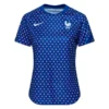 Nike Frankreich Training T-Shirt Dri-FIT Pre Match Frauen EM 2022 - Blau/Weiß Damen