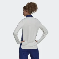 ADIDAS Lyon Trainingsshirt - Weiß/Blau/Rot Damen -Tentree shop ac2412e4c1f6