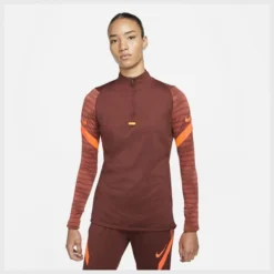 Nike Trainingsshirt Dri-FIT Strike 21 Drill - Kupfer/Orange Damen