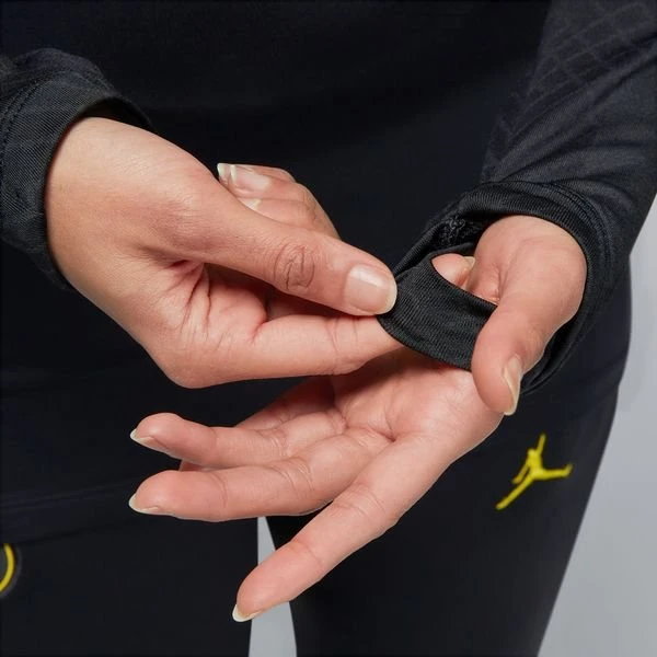 Nike Paris Saint-Germain Trainingsshirt Dri-FIT Strike Drill Jordan X PSG - Schwarz/Gelb Damen 7 Nike Paris Saint-Germain Trainingsshirt Dri-FIT Strike Drill Jordan X PSG - Schwarz/Gelb Damen – Bild 7