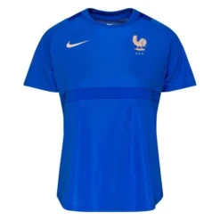 Nike Frankreich Training T-Shirt Academy Pro Frauen EM 2022 - Blau Damen