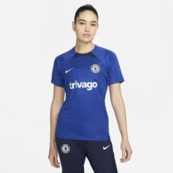 Nike Chelsea Training T-Shirt Dri-FIT Strike - Blau/Navy/Weiß Damen