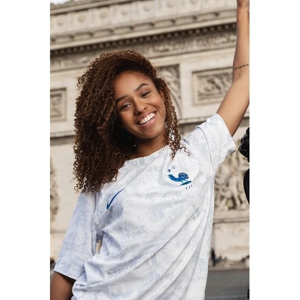 Nike Frankreich Auswärtstrikot 2022/23 Damen 2 Nike Frankreich Auswärtstrikot 2022/23 Damen – Bild 2
