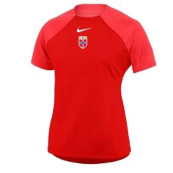 Nike Norwegen Training T-Shirt 2022/23 - Rot/Weiß Damen