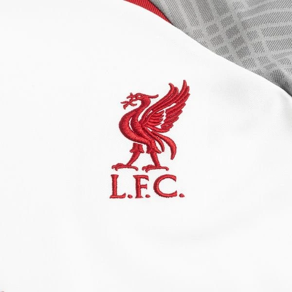 Nike Liverpool Training T-Shirt Dri-FIT Strike - Weiß/Smoke Grau/Rot Damen 3 Nike Liverpool Training T-Shirt Dri-FIT Strike - Weiß/Smoke Grau/Rot Damen – Bild 3