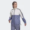 Adidas Windbreaker Tiro Blocking - Weiß/Violett Damen