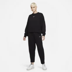 Nike Sportswear Collection Essentials Extragroßes Fleece-Rundhalsshirt Für Damen -Tentree shop ca1da374fd4d