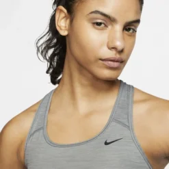 Nike Sport BH Swoosh Non-pad - Smoke Grau/Schwarz Damen 7 Nike Sport BH Swoosh Non-pad - Smoke Grau/Schwarz Damen -Tentree shop cb8afbe3bad5