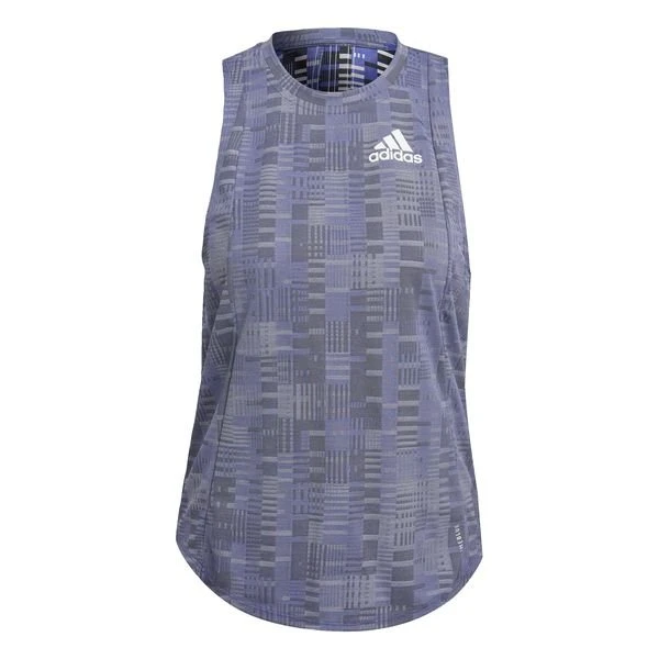 Adidas Tank Top Own The Run Primeblue - Lilla/Weiß Damen 1 Adidas Tank Top Own The Run Primeblue - Lilla/Weiß Damen