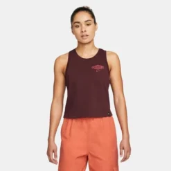 Nike Liverpool Tank Top Voice Cropped - Burgund Damen