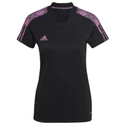 Adidas Training T-Shirt Tiro - Schwarz/Pink Damen