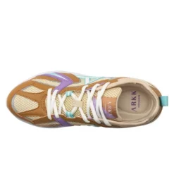 ARKK Sneaker Oserra Mesh S-SP - Braun/Grau/Türkis/Lila Damen -Tentree shop db2ae19a21fe