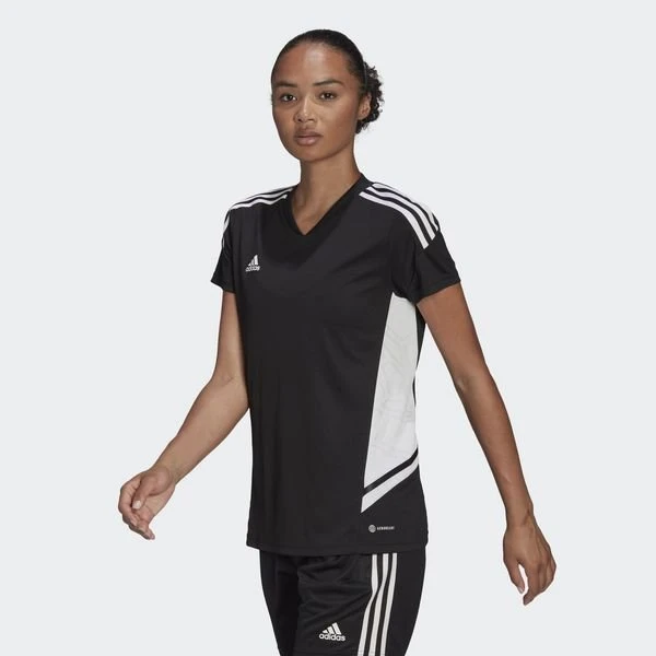 Adidas Condivo 22 Training T-Shirt - Schwarz/Weiß Damen 1 Adidas Condivo 22 Training T-Shirt - Schwarz/Weiß Damen