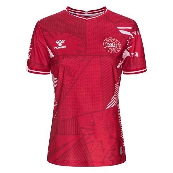 Hummel Dänemark Heimtrikot Women's World Cup 2023 Damen 1 Hummel Dänemark Heimtrikot Women's World Cup 2023 Damen