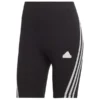 Adidas Tights Future Icons 3-Stripes - Schwarz/Weiß Damen