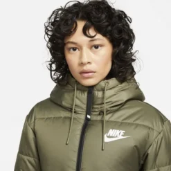 Nike Winterjacke NSW Therma-FIT Repel - Grün/Weiß Damen -Tentree shop e9ac13e8d9cf