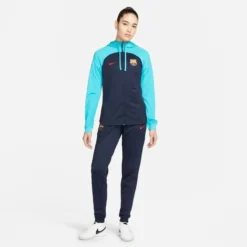Nike Barcelona Trainingsanzug Dri-FIT Strike - Navy/Türkis/Rot Damen