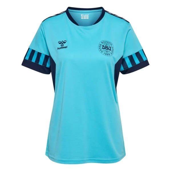 Hummel Dänemark Training T-Shirt Pro Women's World Cup 2023 - Blau/Navy Damen 1 Hummel Dänemark Training T-Shirt Pro Women's World Cup 2023 - Blau/Navy Damen