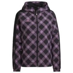 Adidas Windbreaker Winterized Tiro - Schwarz/Pink Damen