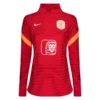 Nike Holland Trainingsshirt Dri-FIT ADV Elite Drill Frauen EM 2022 - Rot/Orange/Weiß Damen