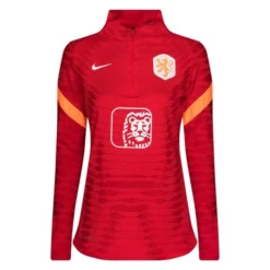 Nike Holland Trainingsshirt Dri-FIT ADV Elite Drill Frauen EM 2022 - Rot/Orange/Weiß Damen