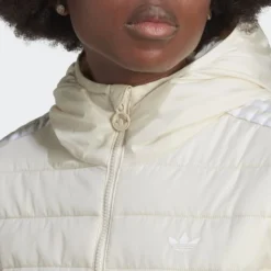 Adidas Originals Jacke Slim - Weiß Damen -Tentree shop ff04a0b14ea5